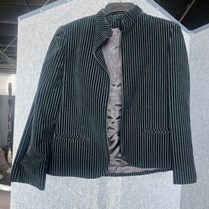 little pinstripe jacket